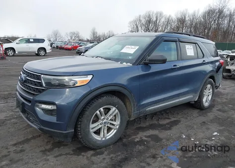 2021 Ford Explorer Xlt z USA, uszkodzony, nr VIN 1FMSK8DHXMGA76822